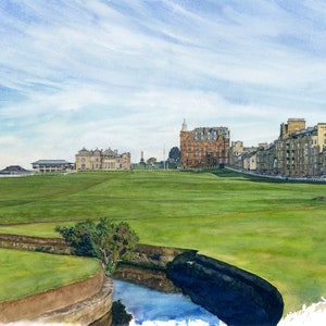 Raus und rein, der Old Kurs, St. Andrews