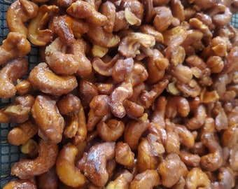 Cherrywood smoked maple cashews