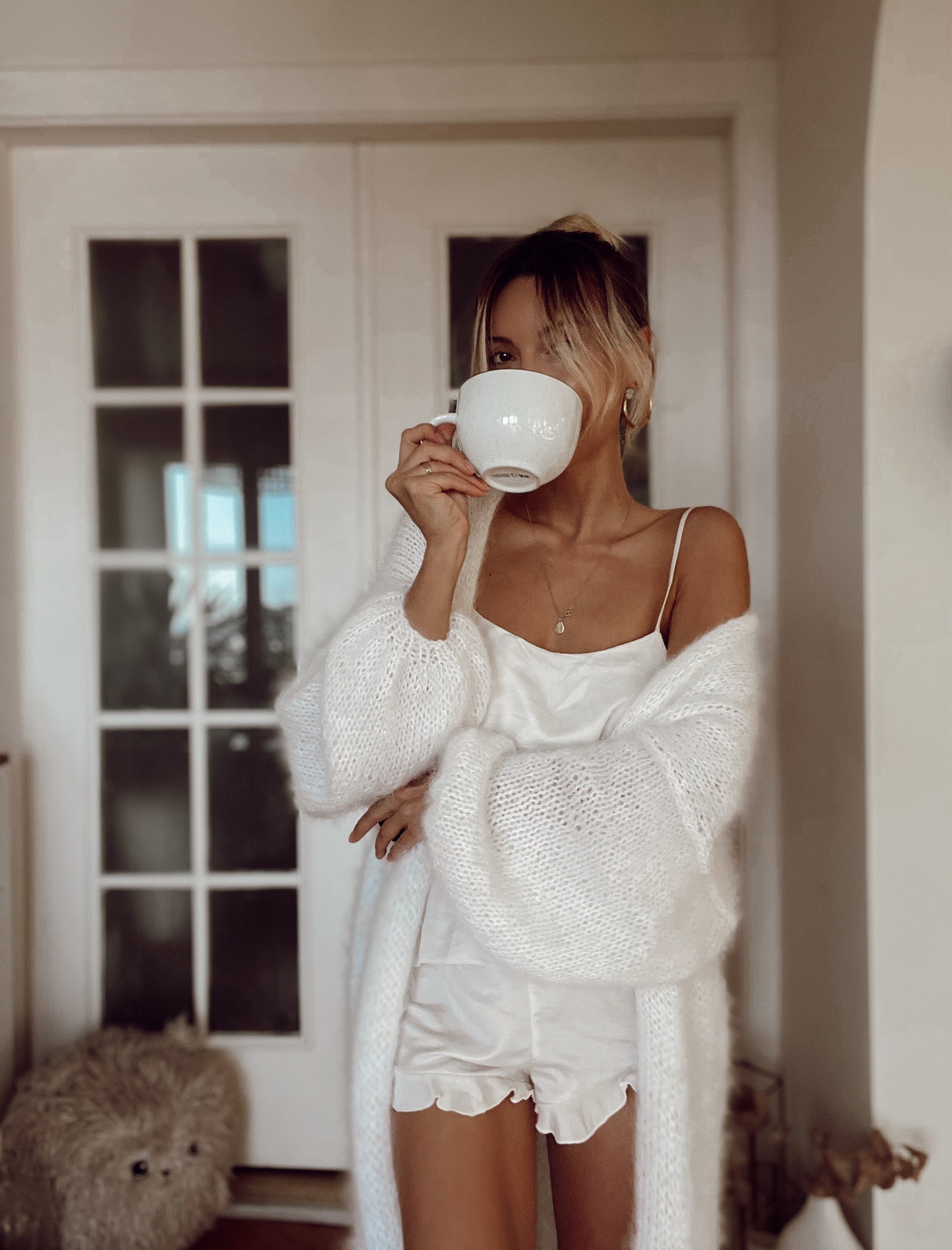Long Flowing White Mohair Cardigan, Maxi Cardigan, Ankle Long Flowing White Mohair Cardigan, Maxi Cardigan, Ankle