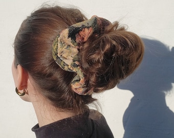 handmade vintage scrunchie