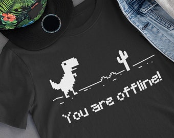 Einzigartiges Dinosaurier T-Shirt, Lustiges Geek Geschenk