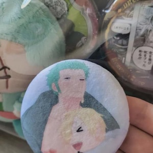 Zoro x Sanji Plush Badge