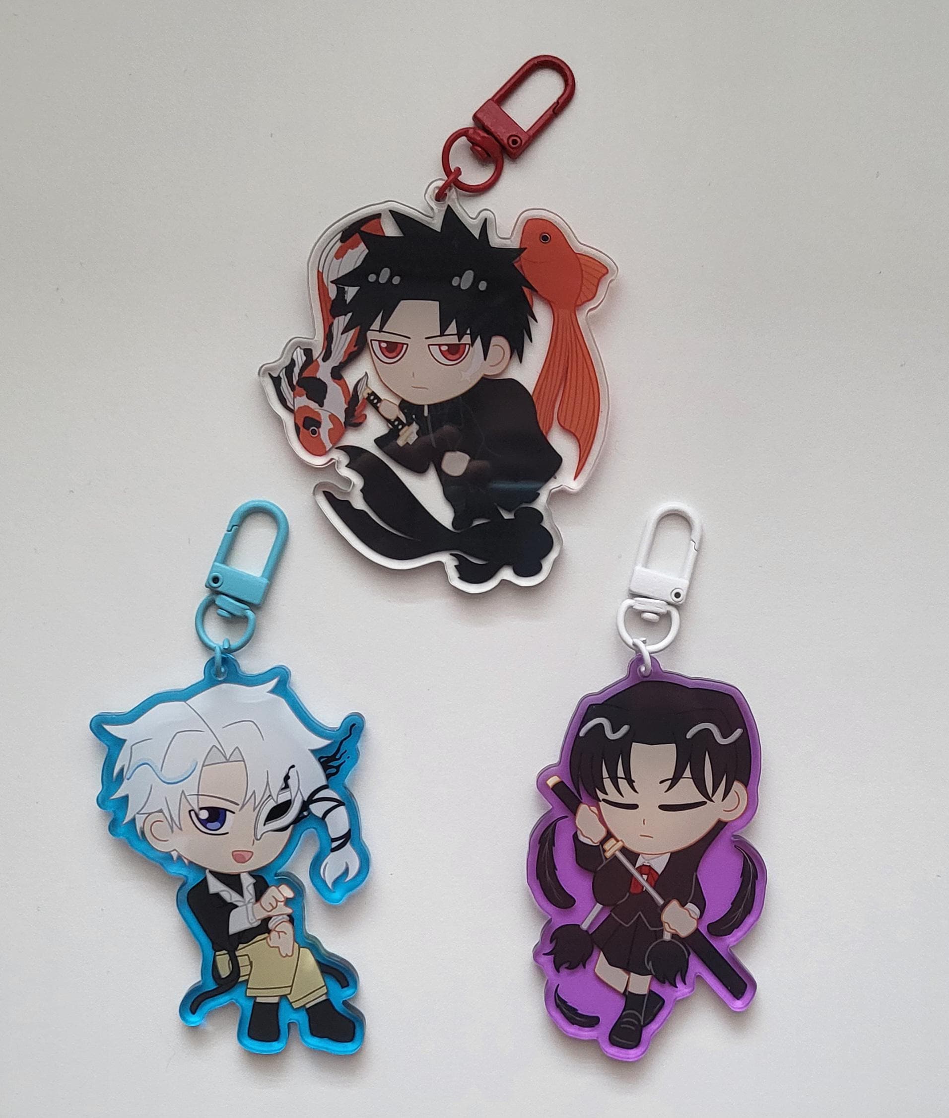 Kagurabachi ~3in Acrylic Keycharms (chihiro Rokuhira, Hakuri