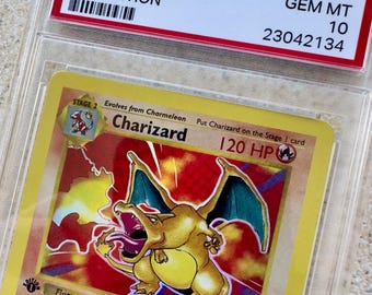 プロキシ スラブ リザードン ベースセット 1st Edition シャドウレス