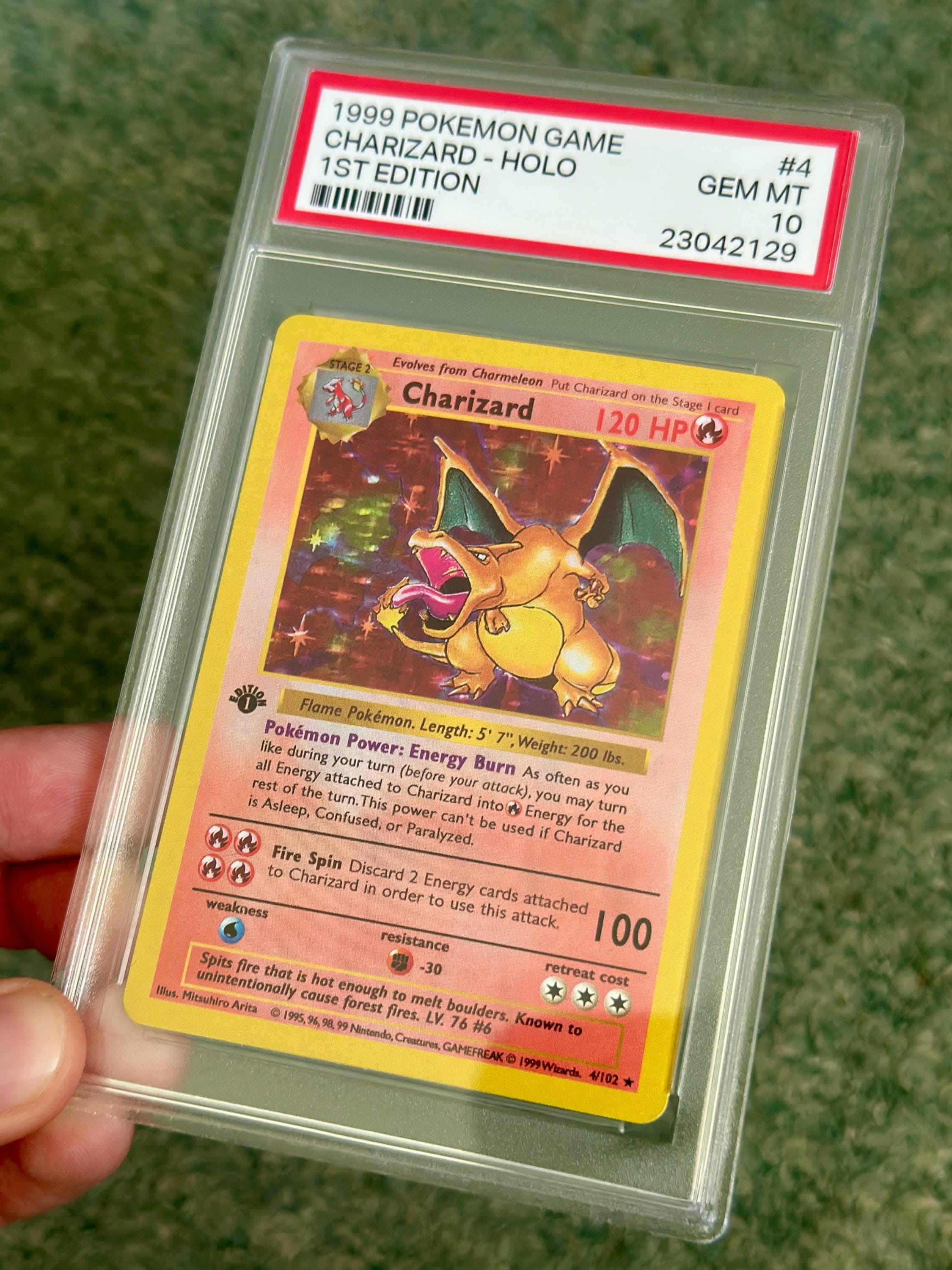 1st edition shadowless charizard - Etsy 日本