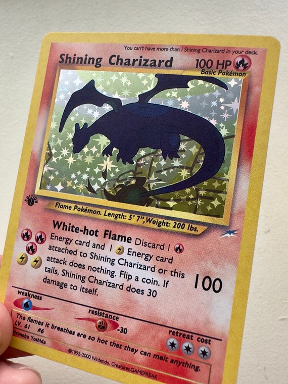 Proxy Shining Charizard Charizard Neo Destiny Holo 1st