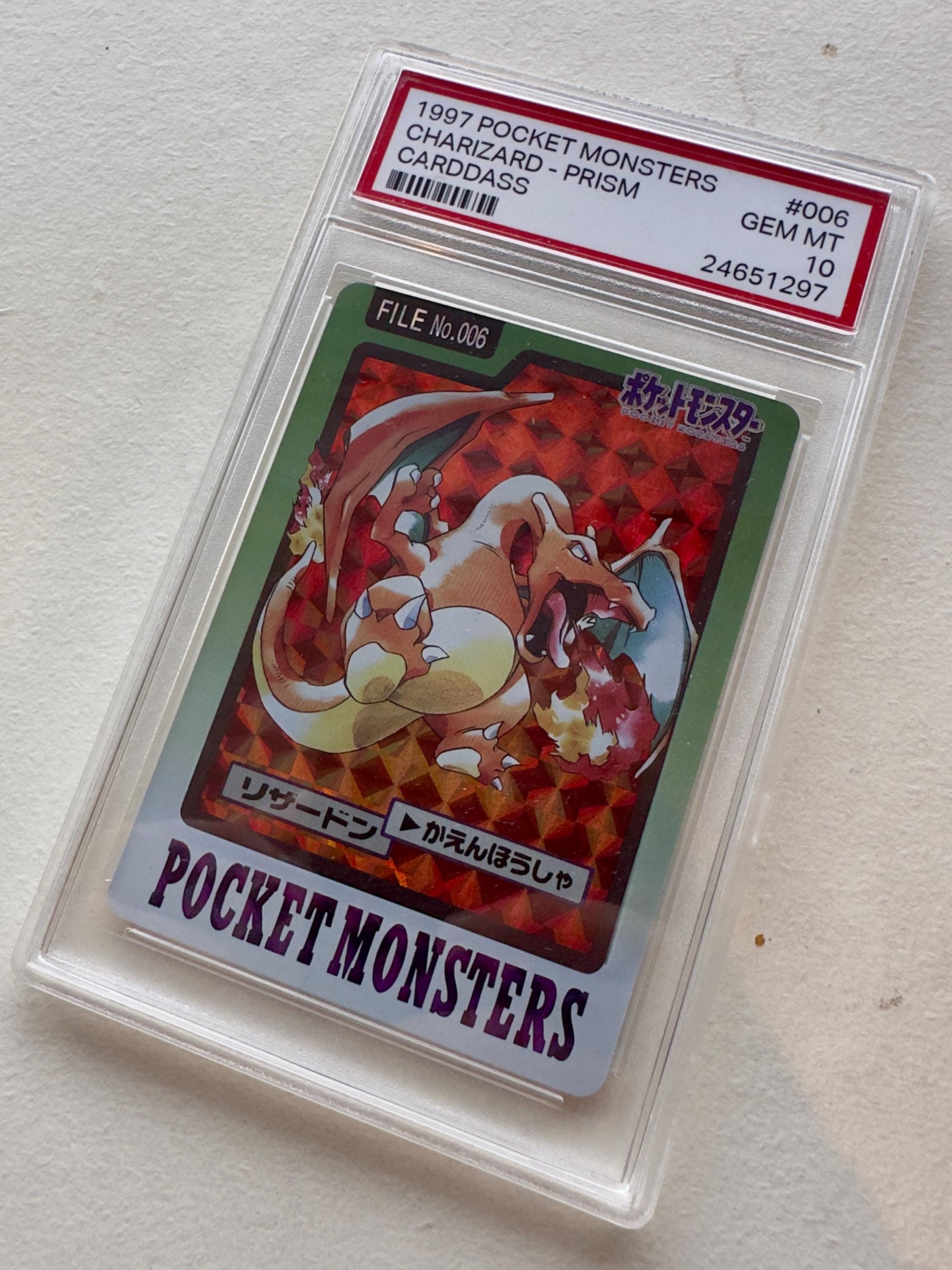Carddass Charizard - Etsy
