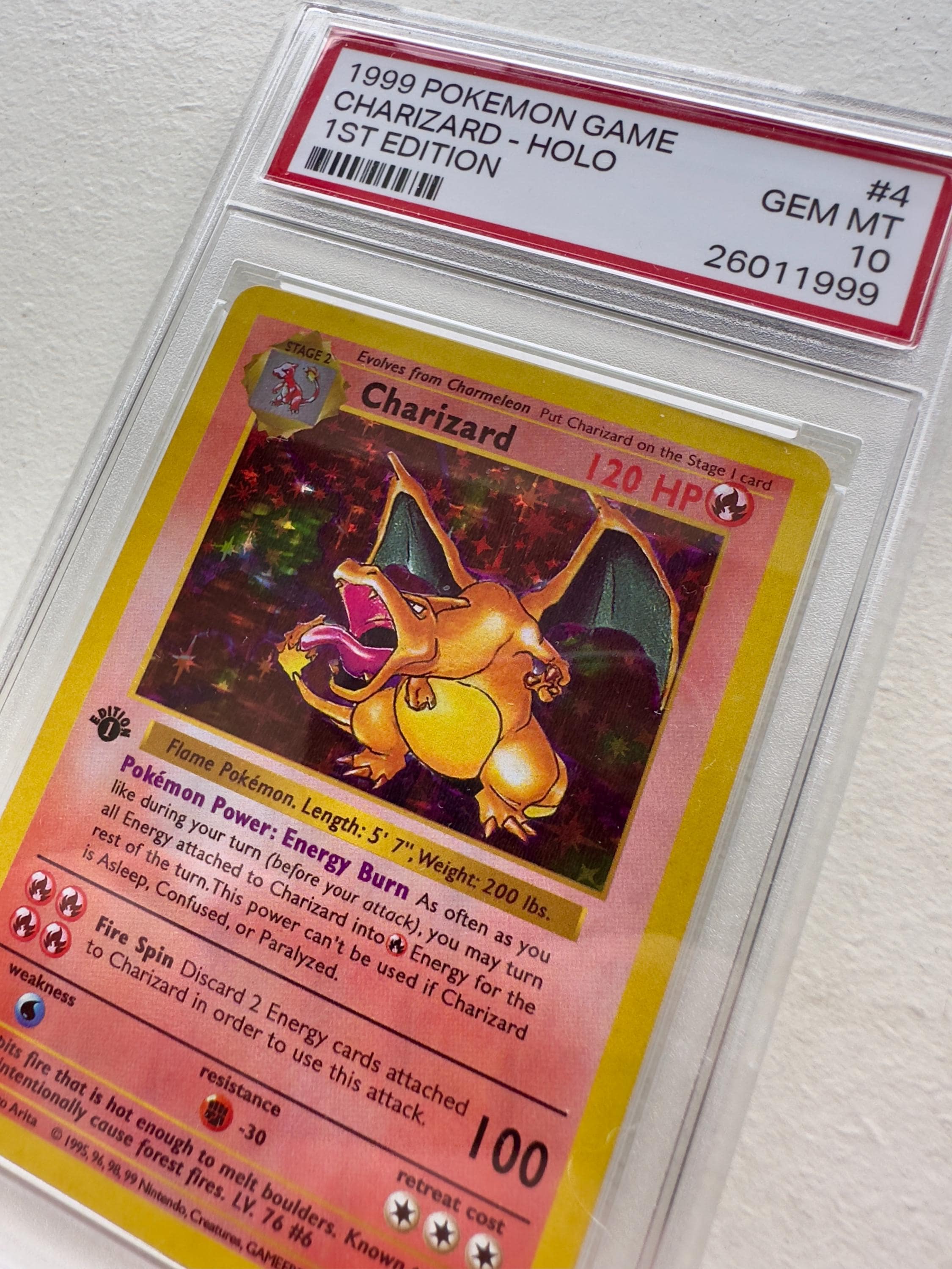 Charizard holo shadowless - Etsy 日本