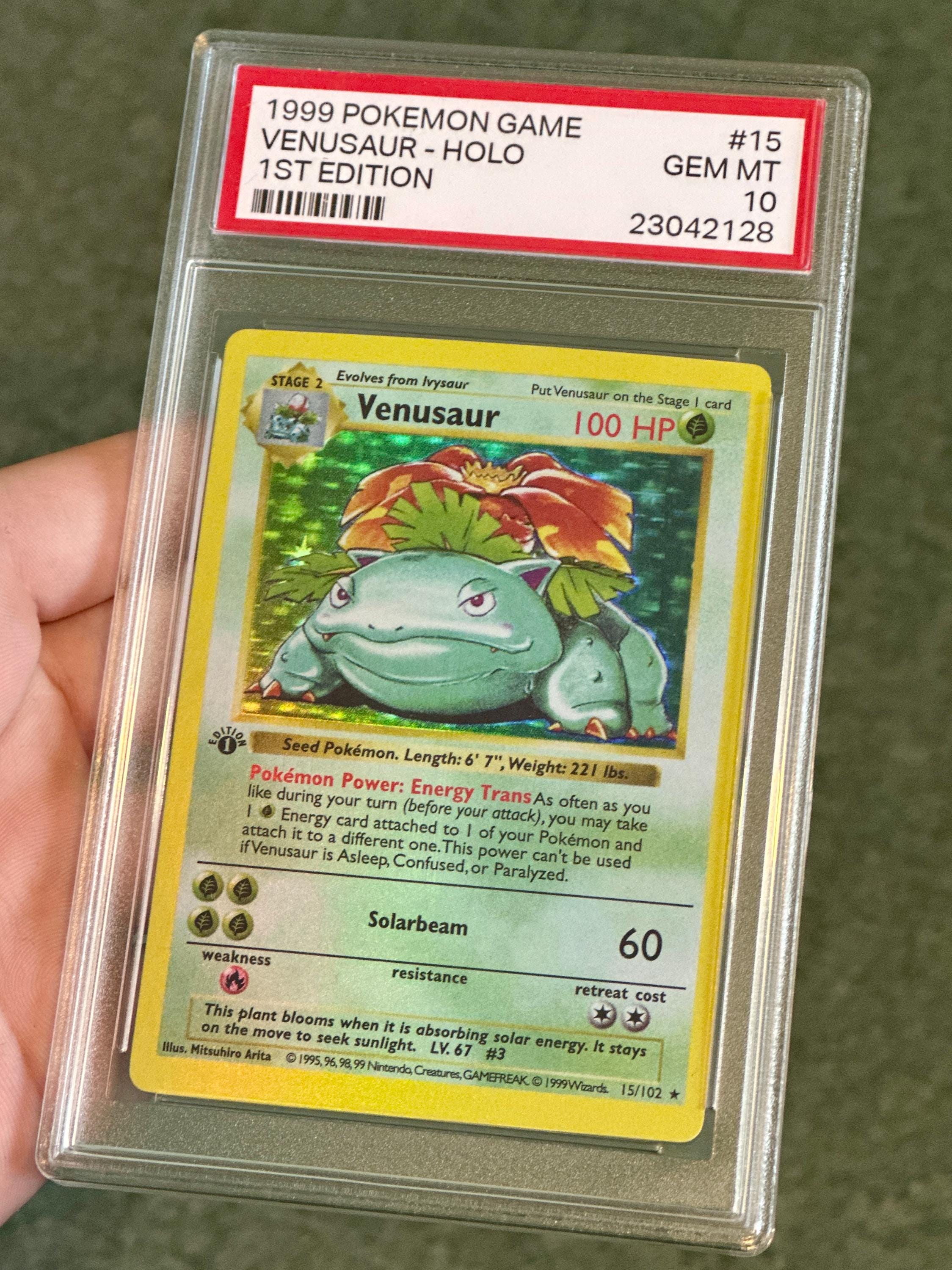 first edition venusaur pokemon card Venusaur (15/102) [Celebrations: 25th Anniversary main image 1