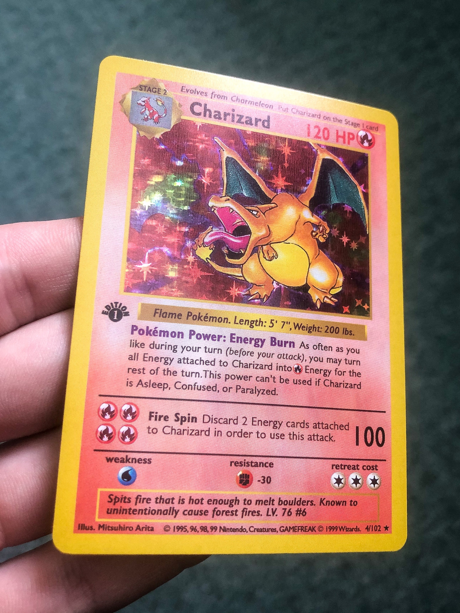 2x Holo 1st Edition Shadowless Charizard Base Set 1 Premium Etsy