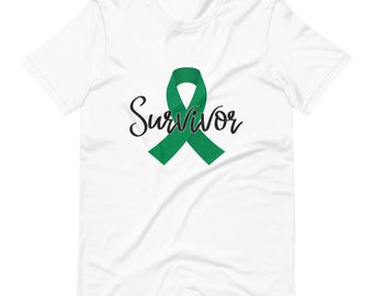 Live Cancer Survivor Ribbon – Short-Sleeve Unisex T-Shirt