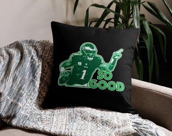 Hurts so good, philly philly, fly eagles fly Premium Pillow