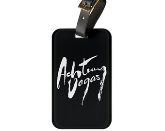 Achtung Vegas, the fly, acrobat, actung baby Luggage Tag