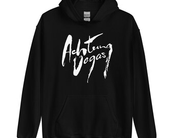 Achtung Vegas, the fly, acrobat, actung baby Unisex Hoodie