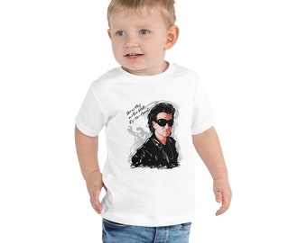 The Fly, achtung baby, achtung vegas Toddler Short Sleeve Tee