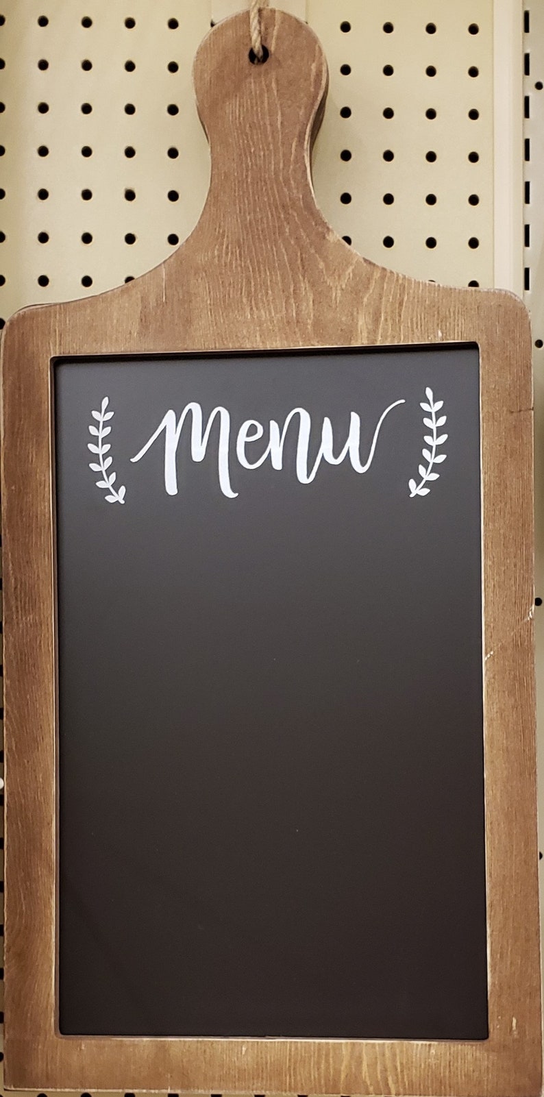 Chalkboard Menu Sign Etsy