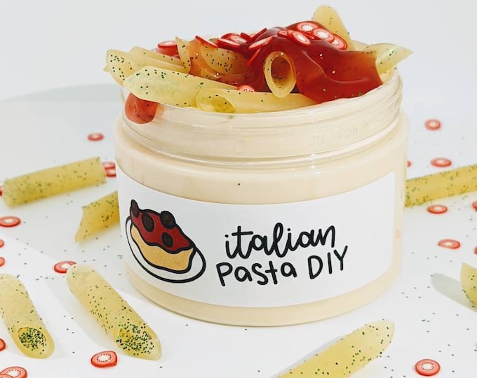Italian Pasta Diy Slime Etsy