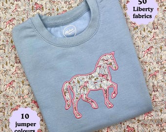 Sudadera infantil Liberty of London Horse / Jersey de equitación para niños