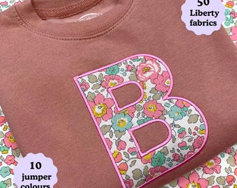 Children's Liberty of London Initial or Number Sweatshirt