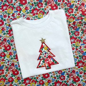 Children's Liberty of London Christmas Tree T-Shirt