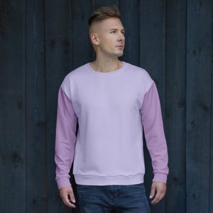 Hand Sewn Sweatshirt Unisex Fit Printed Design Pattern Eco Friendly Material Sustainable Fashion Statement Recycled Fabric Construction Brushed Fleece Interior Comfortable Daily Wear Winter Layering Piece Casual Style Essential Cotton Feel