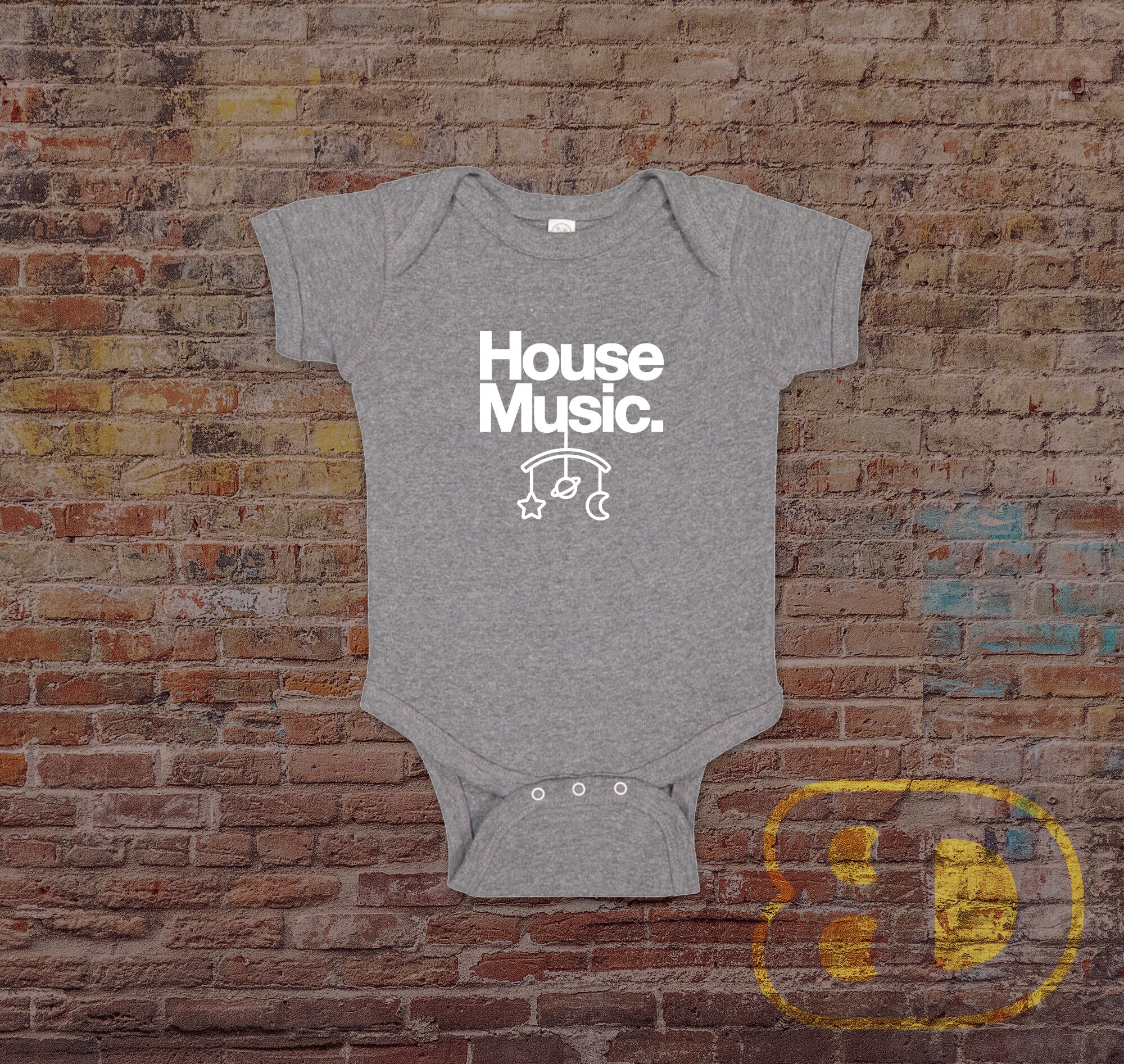 HOUSE MUSIC ONESIE Funny Baby Bodysuit Cute Baby Clothes Etsy Australia