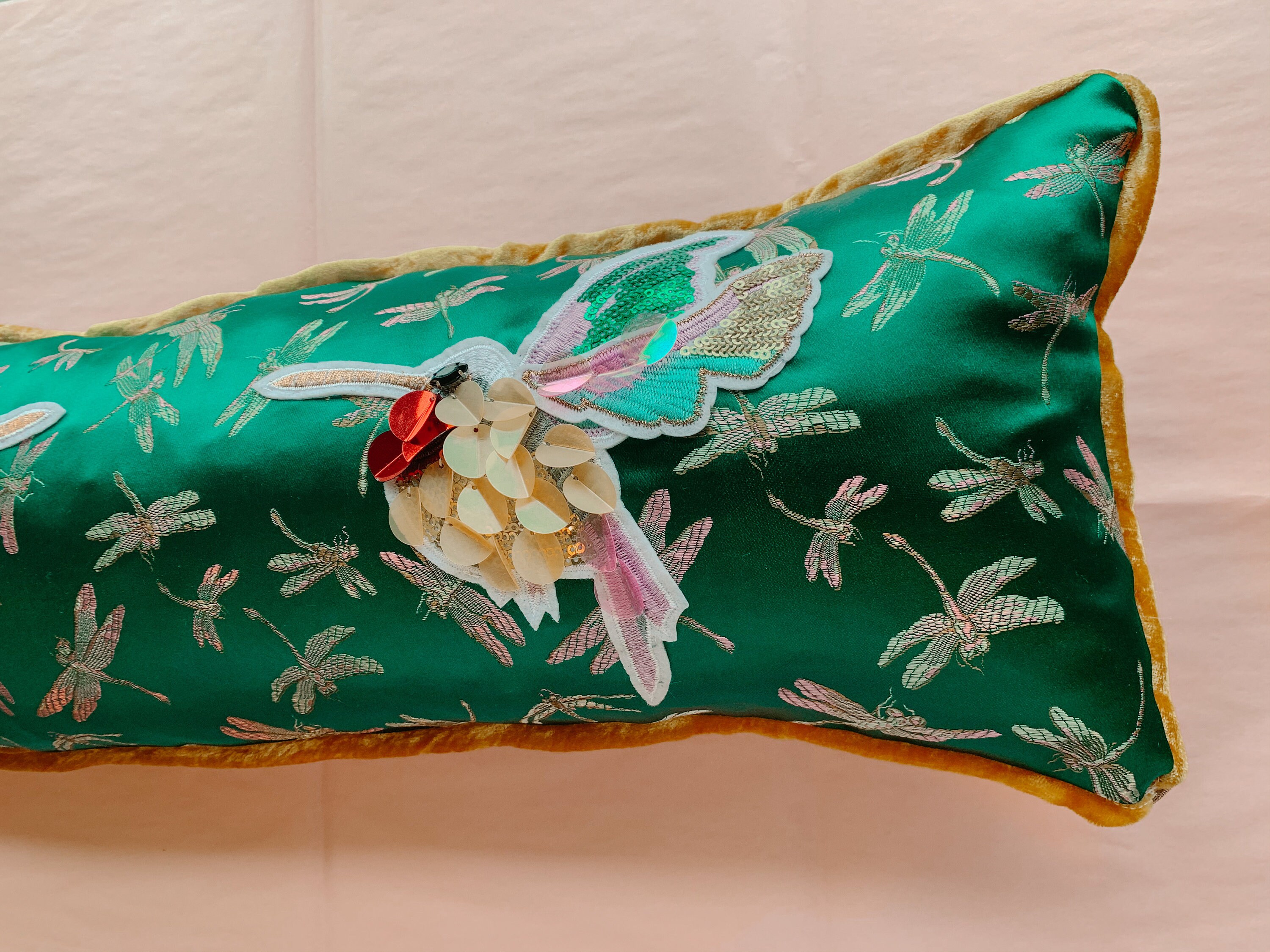 Pair of Birds Pillow Etsy