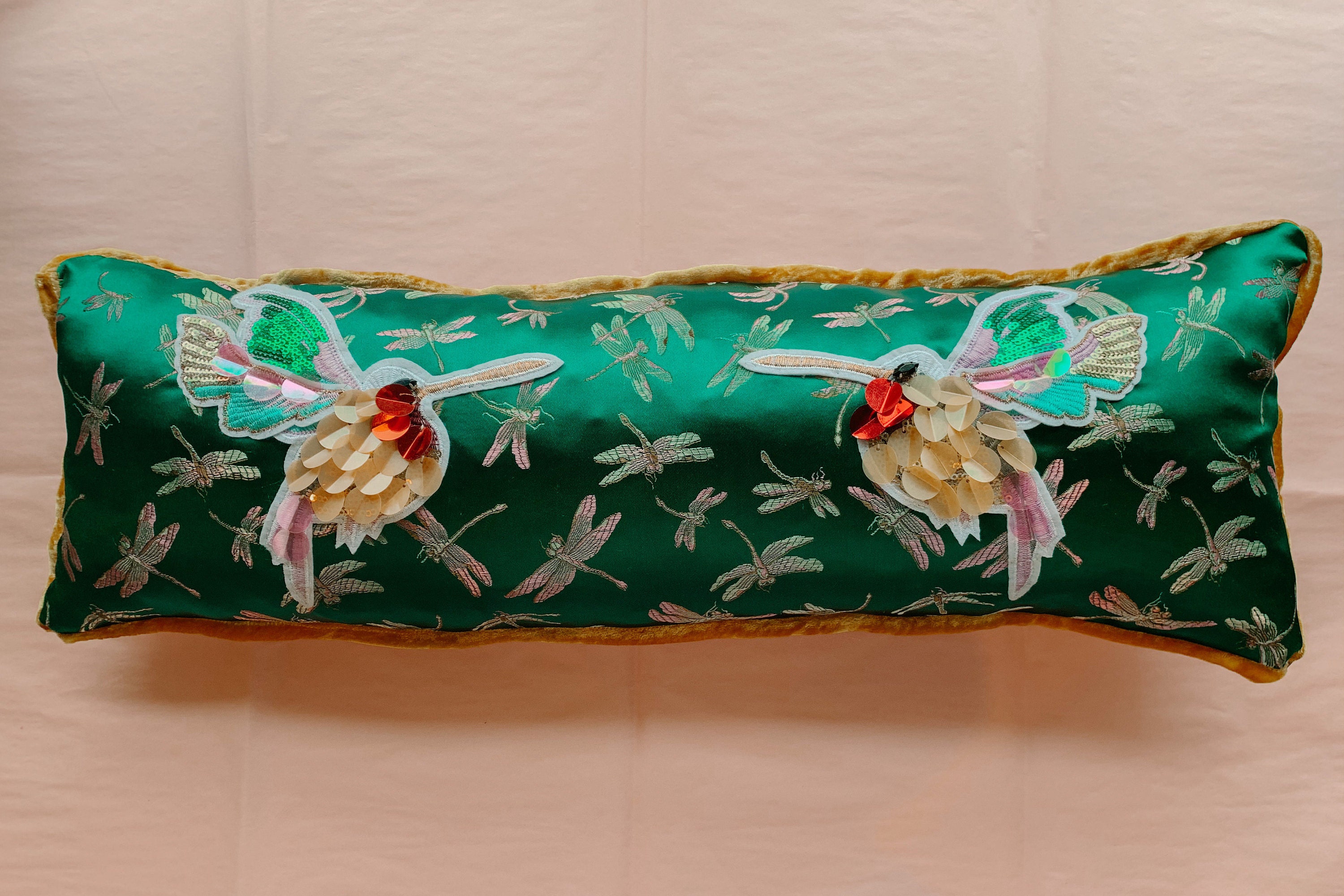 Pair of Birds Pillow Etsy