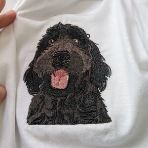 Embroidered Black Goldendoodle T-Shirt, Golden doodle Gifts, Goldendoodle Mom Gift, Doodle Mama Sweatshirt, Cockapoo T-Shirt, Gift for Women