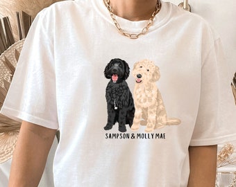 Personalized Goldendoodle Shirt, Doodle Shirt, Christmas Shirt, Golden doodle Gifts, Cockapoo Sweater, Labradoodle, Dog Mom Sweatshirt