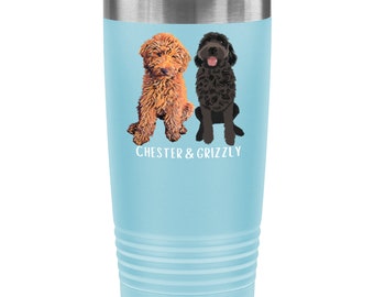 Goldendoodle Tumbler, Doodle Gifts, Dog Mom Cup, Dog Lover Cup, Doodle Mug, Labradoodle Tumbler, Bernedoodle Tumbler, Doodle Valentine Gift