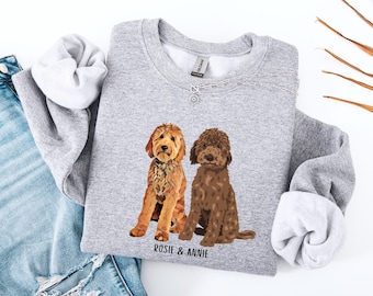 Personalized Golden Doodle Mom Shirt, doodle sweatshirt, doodle gift, niece birthday gift, cockapoo sweater, labradoodle, gift for her