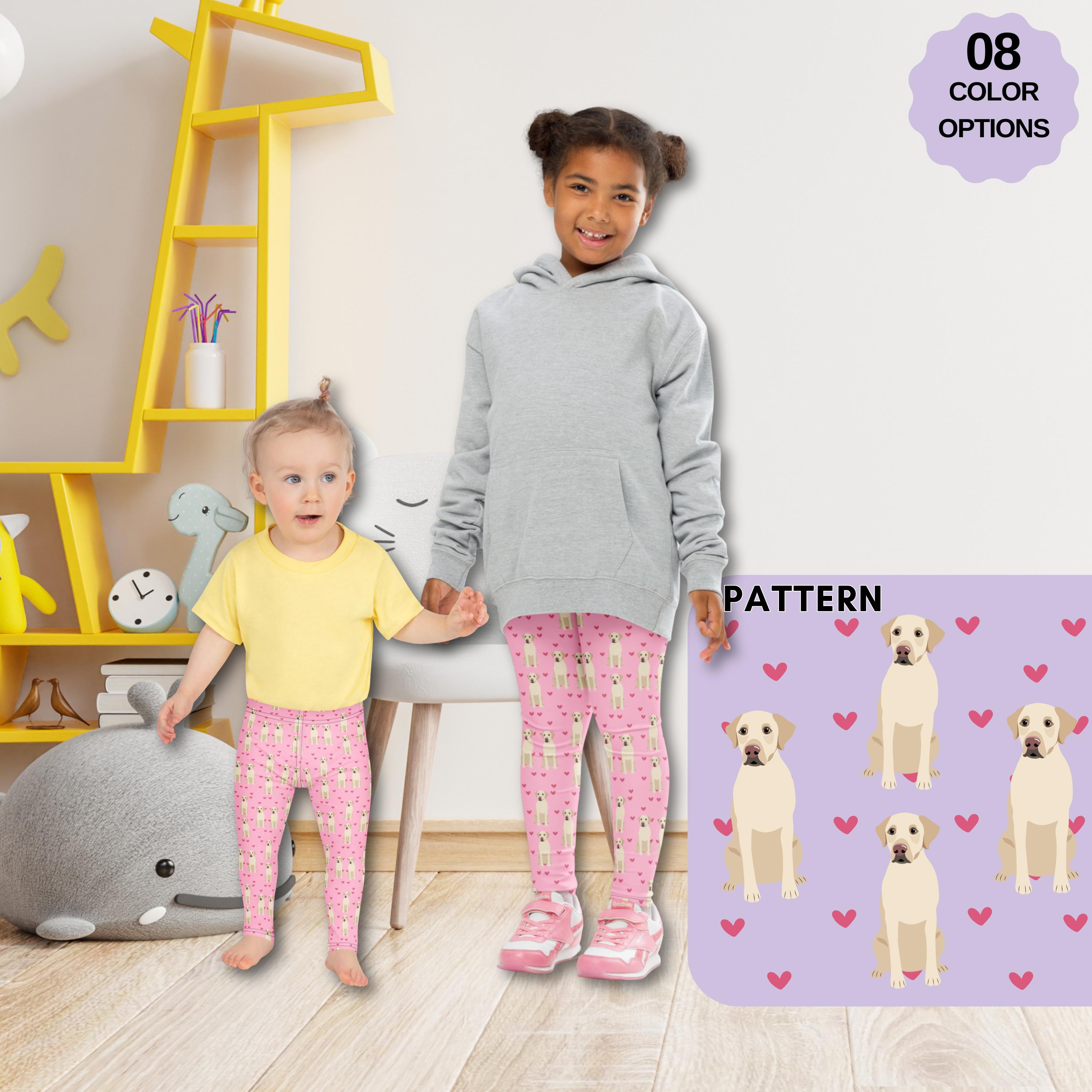 Labrador Leggings for Kids: Fox Red Lab Puppy Pajama Pants