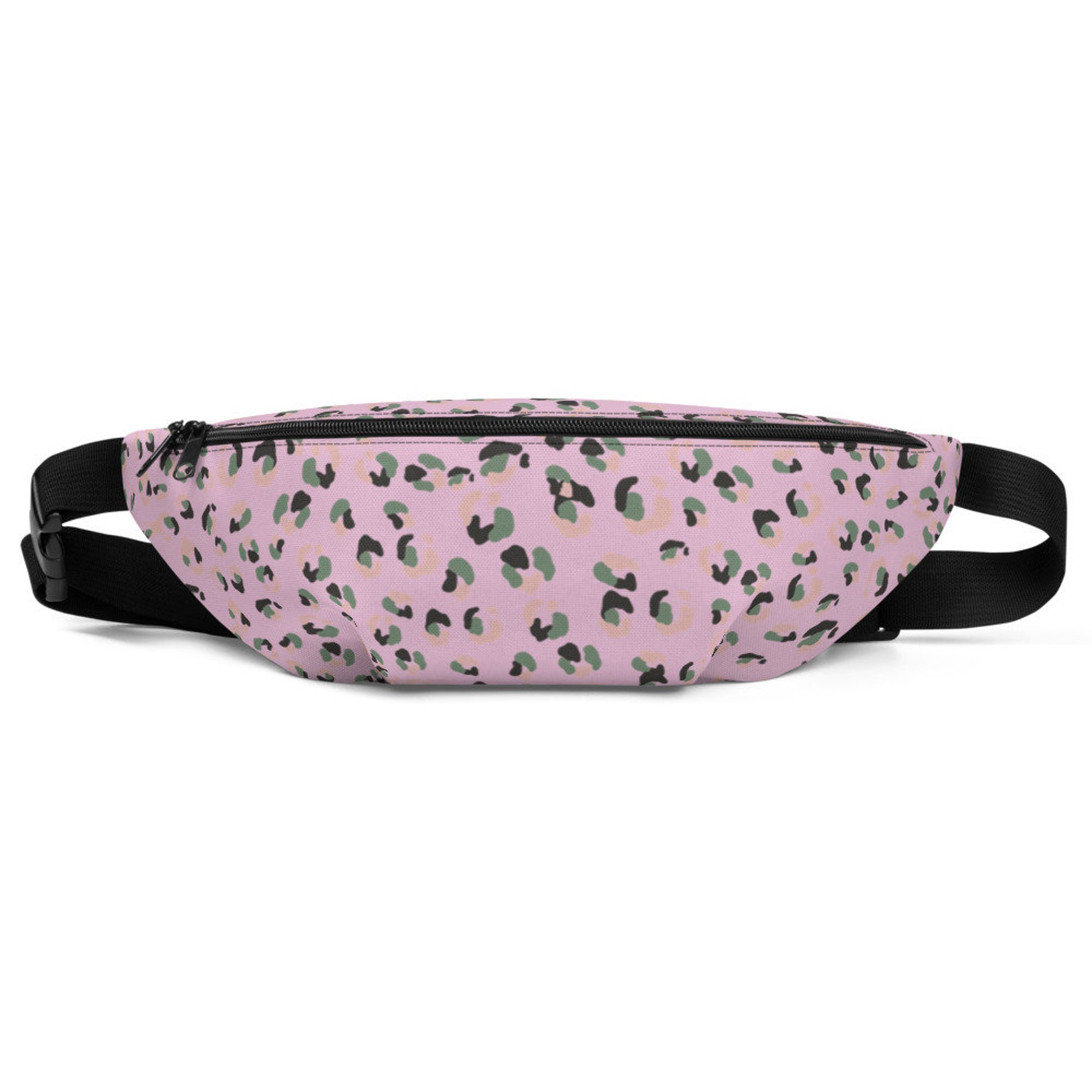 Fanny pack for women dog treats pink leopard print dog poop Etsy