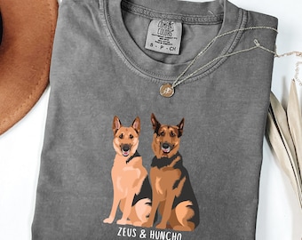 Moedershirt Duitse herder: GSD-sweater