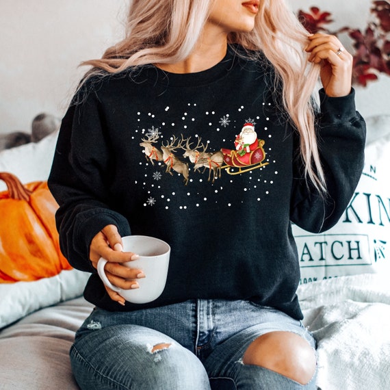 Cockapoo Reindeer Christmas Dog Riding Santa Xmas Gift T-Shirt Cockapoo Reindeer Christmas Dog Riding Santa Xmas Gift T-Shirt