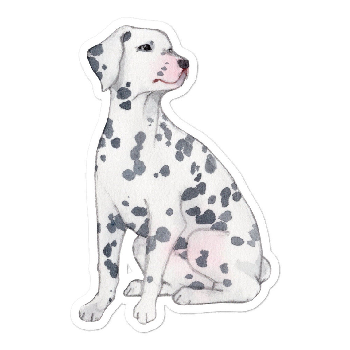 Dalmatian Sticker Vinyl Sticker Dalmatian Gifts Dog Mom Etsy