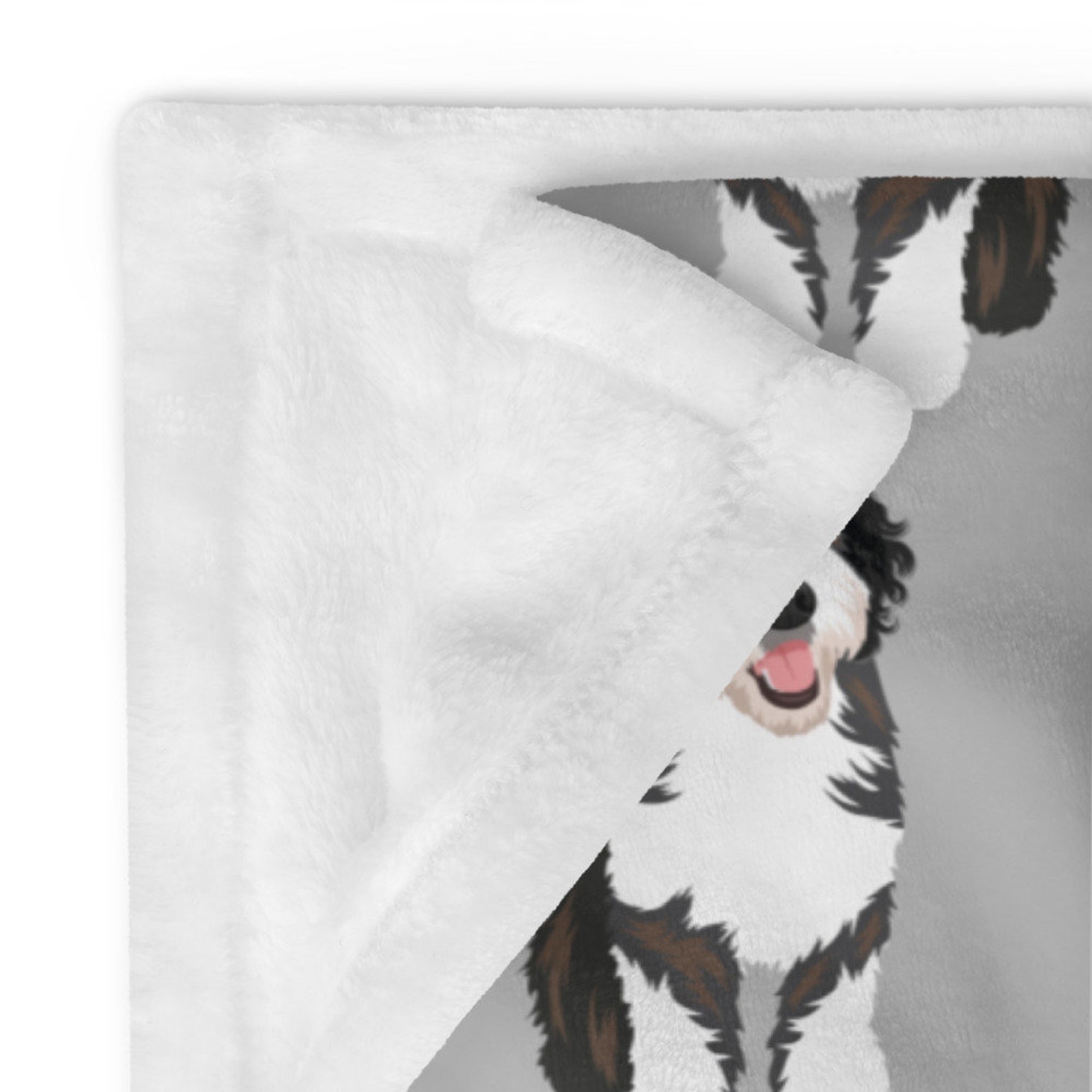 Bernedoodle Blanket Bernedoodle Gifts Doodle Lover Gifts Etsy