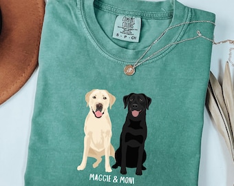Personalized Labrador Retriever Sweatshirt: Lab Mom Gift