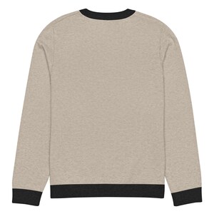 Premium Chocolate Goldendoodle Knitted crew neck sweater