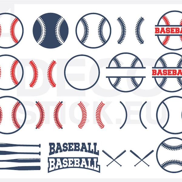 Baseball Strings Svg Etsy