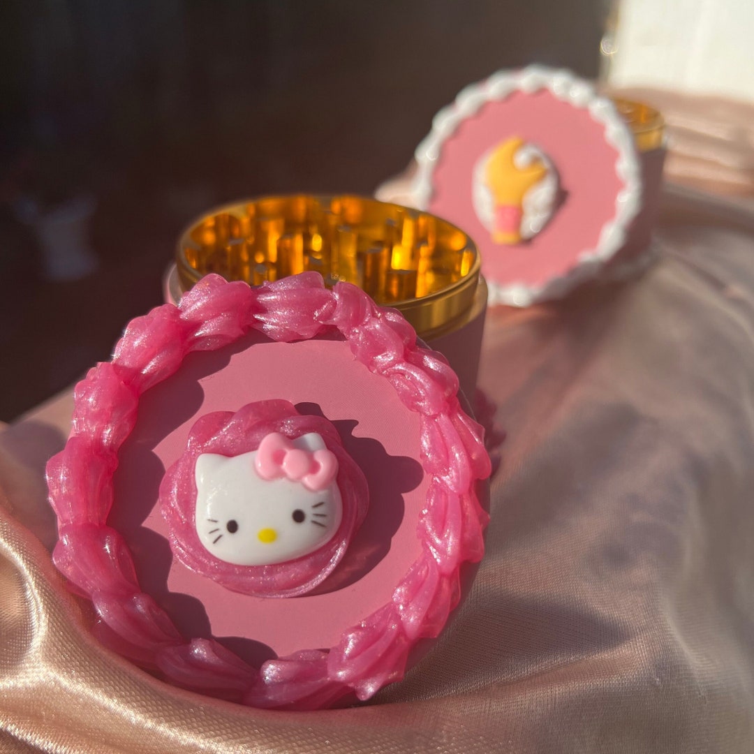 Hello Kitty Pink Herb Grinder Etsy