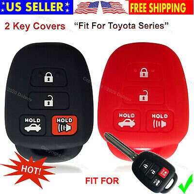 Rav4 Key Fob Cover Soft Silicone Key Fob Cover For Toyota Camry - Foto 5