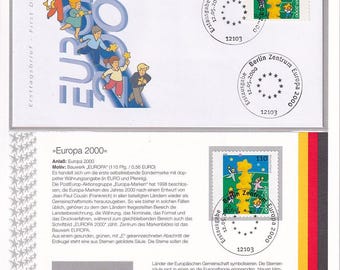 Europe 2000 | Germany FRG | Mint, used, and first-day cover stamps