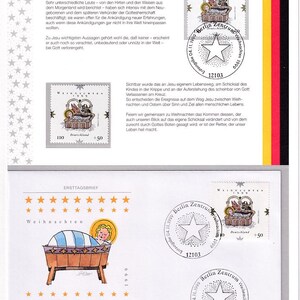 Geburt Christi | Deutschland BRD | Briefmarken postfrisch, gestempelt und auf Ersttagsbrief