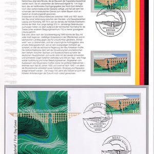 Brücken | Deutschland BRD | Briefmarken postfrisch, gestempelt und auf Ersttagsbrief