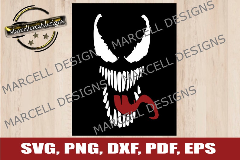 Venom Svg File Cut Venom Svg Png Dxf Pdf Eps Avengers Svg Clip Art Art Collectibles Dekorasyonu Net