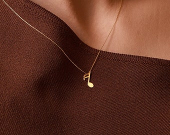 Gold Music Note | Etsy