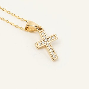 cross religious diamondnecklace