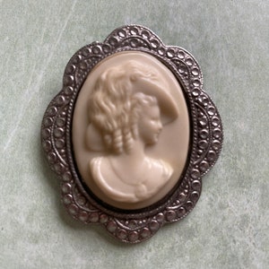 Charles Horner silver large brooch